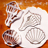 Lightning Whelk & Scallop Shell Cookie Cutters