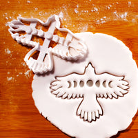 Raven with Moon Phases Cookie Cutter