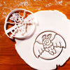 Set of 2 Cute Mothman Cookie Cutters