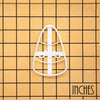 Cute Candy Corn Cookie Cutter