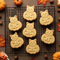 Cat in a Pumpkin
