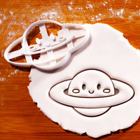 Cute Saturn Planet Cookie Cutter