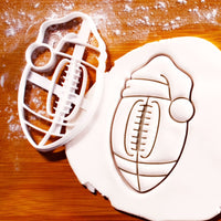 Xmas American Football Cookie Cutter