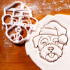 Santa Border Terrier Cookie Cutter