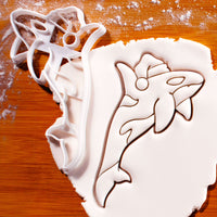 Christmas Orca Cookie Cutter