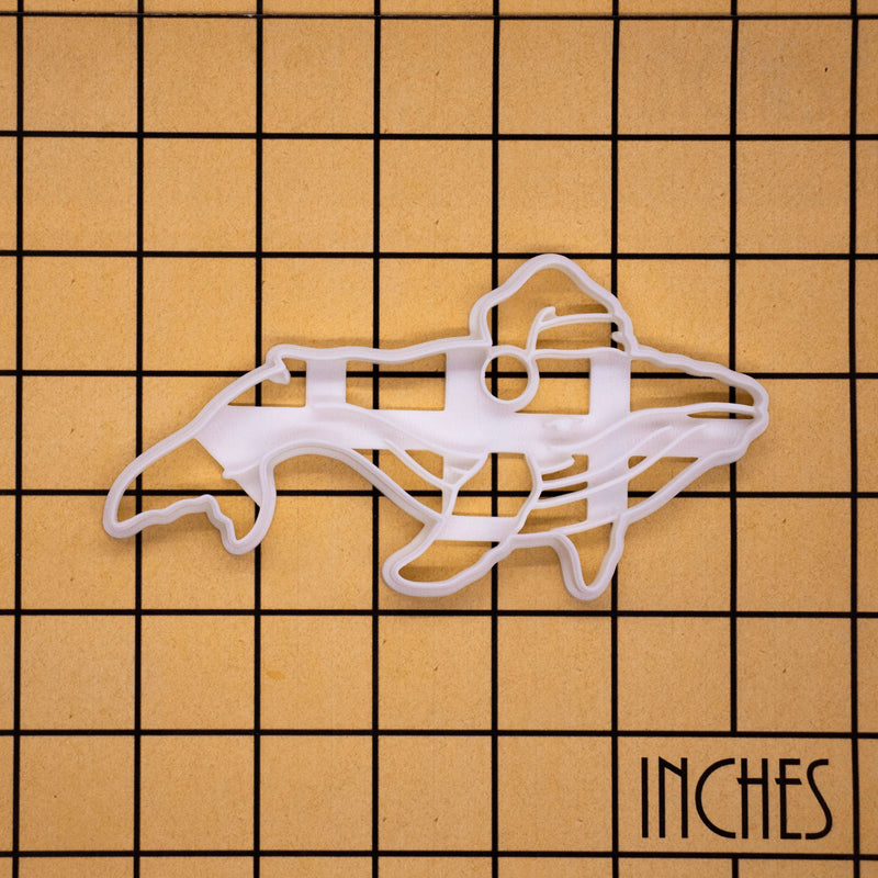 Xmas Humpback Whale Cookie Cutter