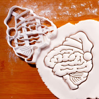 Christmas Brain Cookie Cutter