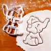 Christmas Baby Elephant Cookie Cutter