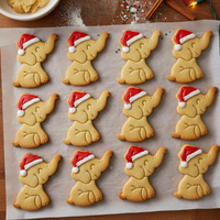 Christmas Baby Elephant