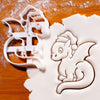 Christmas Baby Dragon Cookie Cutter