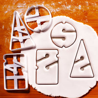 Set of 3 Cave Marker Cookie Cutters