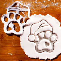 Large Santa Paw Cookie Cutter