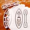 Kayak and Paddle Cookie Cutters