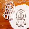 Set of 2 Dressage Coat & Riding Helmet Cookie Cutters