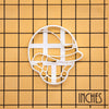 Riding Helmet Cookie Cutter