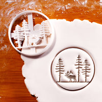 Forest Elk Cookie Cutter