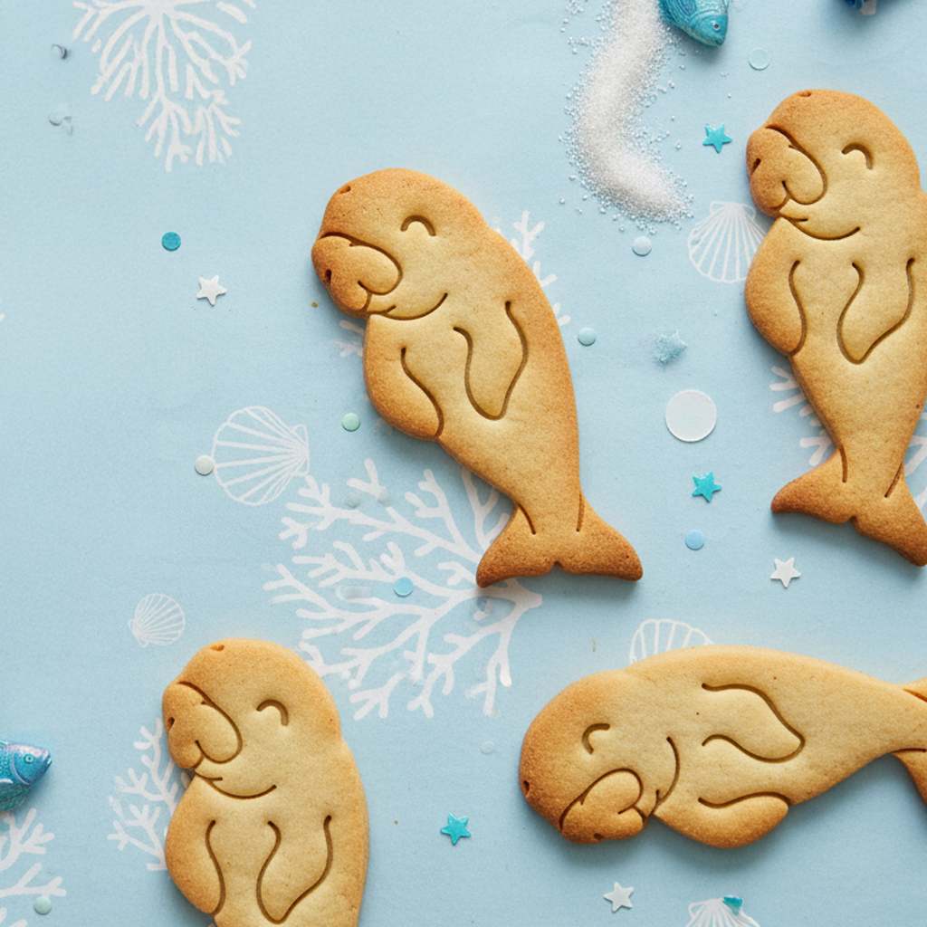 Dugong Set (Realistic & Cute)