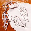 Set of 2 Dugong Cookie Cutters