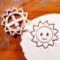 Happy Sun Cookie Cutter