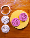 Adventure Awaits Mini 2" Cookie Cutter & Stamp Set ✈️🌍