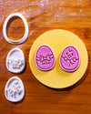 Egg-citing Easter Mini 2” Cookie Cutter & Stamp Set 🐣🥚