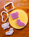Butterfly Dreams Mini 2" Cookie Cutter & Stamp Set 🦋🐛