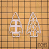 Set of 2 Arrowhead Cookie Cutters