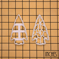 Set of 2 Arrowhead Cookie Cutters