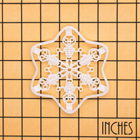 Dancing Skeleton Snowflake