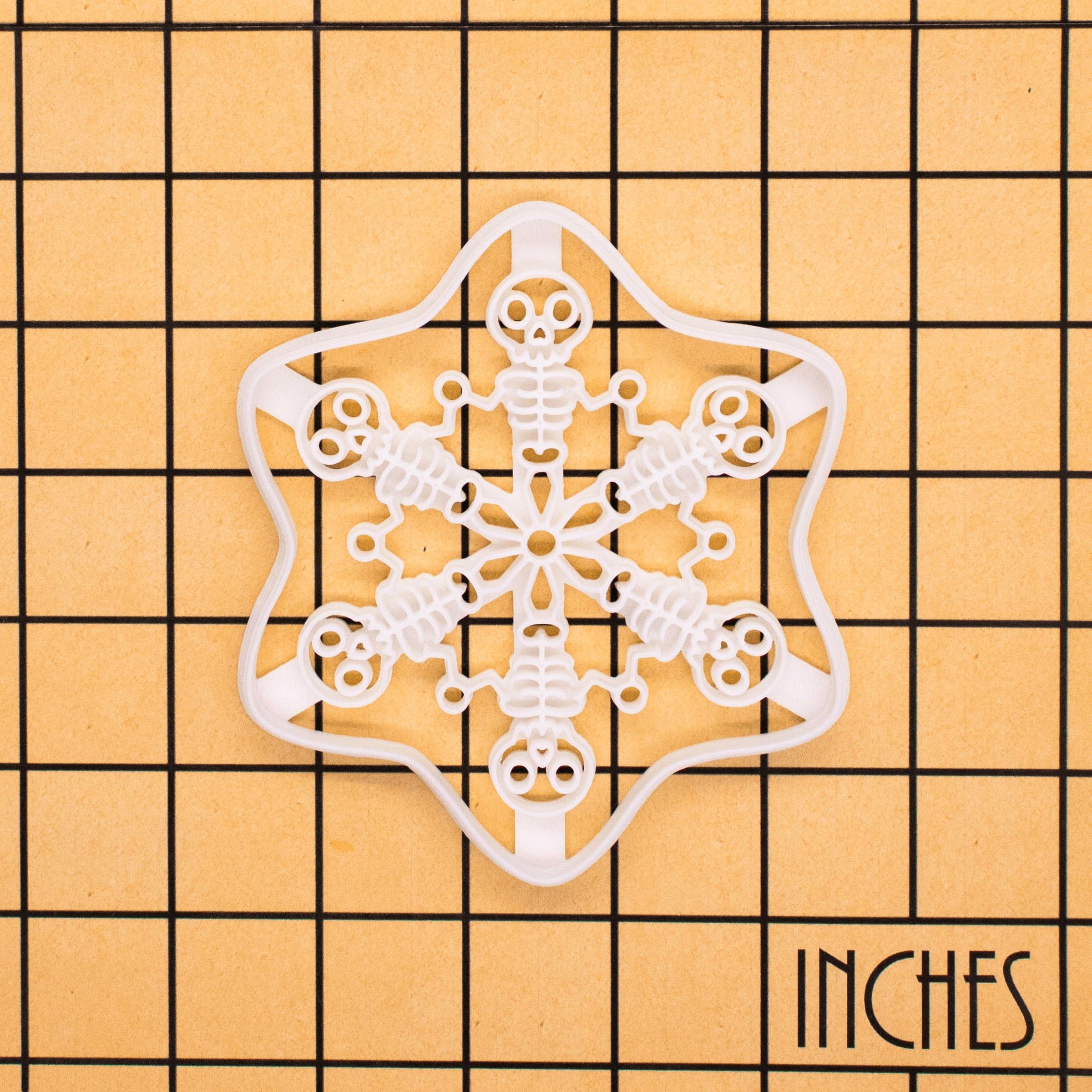 Dancing Skeleton Snowflake