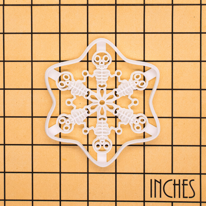 Dancing Skeleton Snowflake