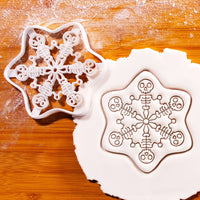 Dancing Skeleton Snowflake