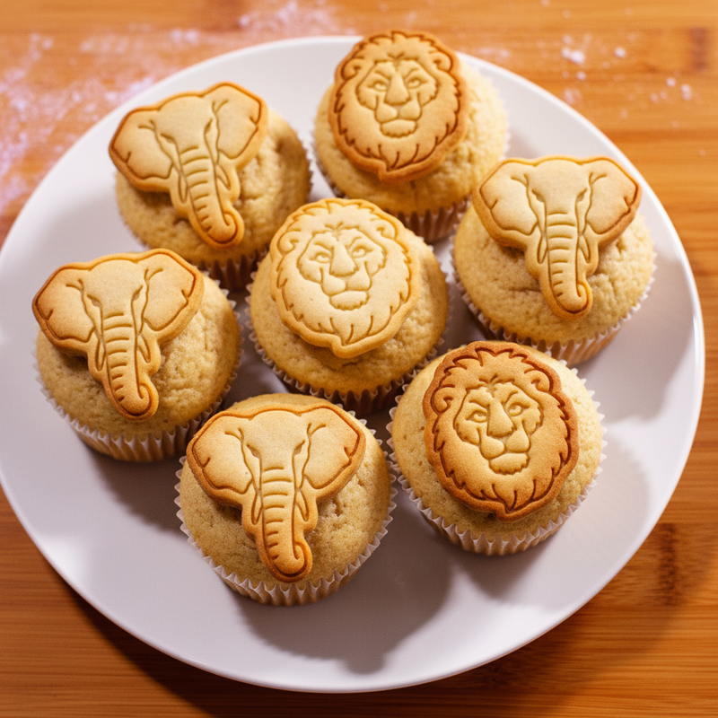 Mini Lion & Elephant