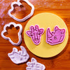 Mini Giraffe & Rhinoceros