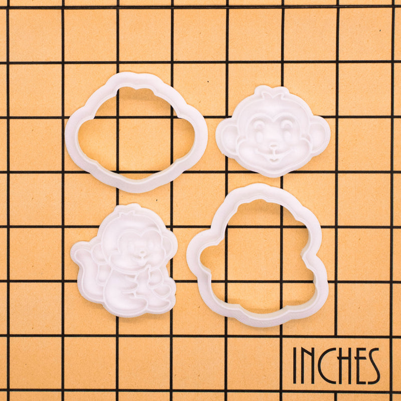 Mini Baby Monkey Set