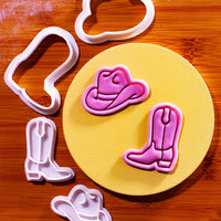 Cowboy Boot & Hat Mini Set