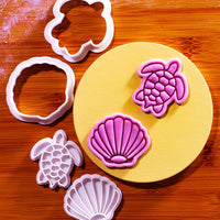 Sea Turtle & Seashell Mini Set