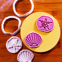 Sand Dollar & Seashell Mini Set
