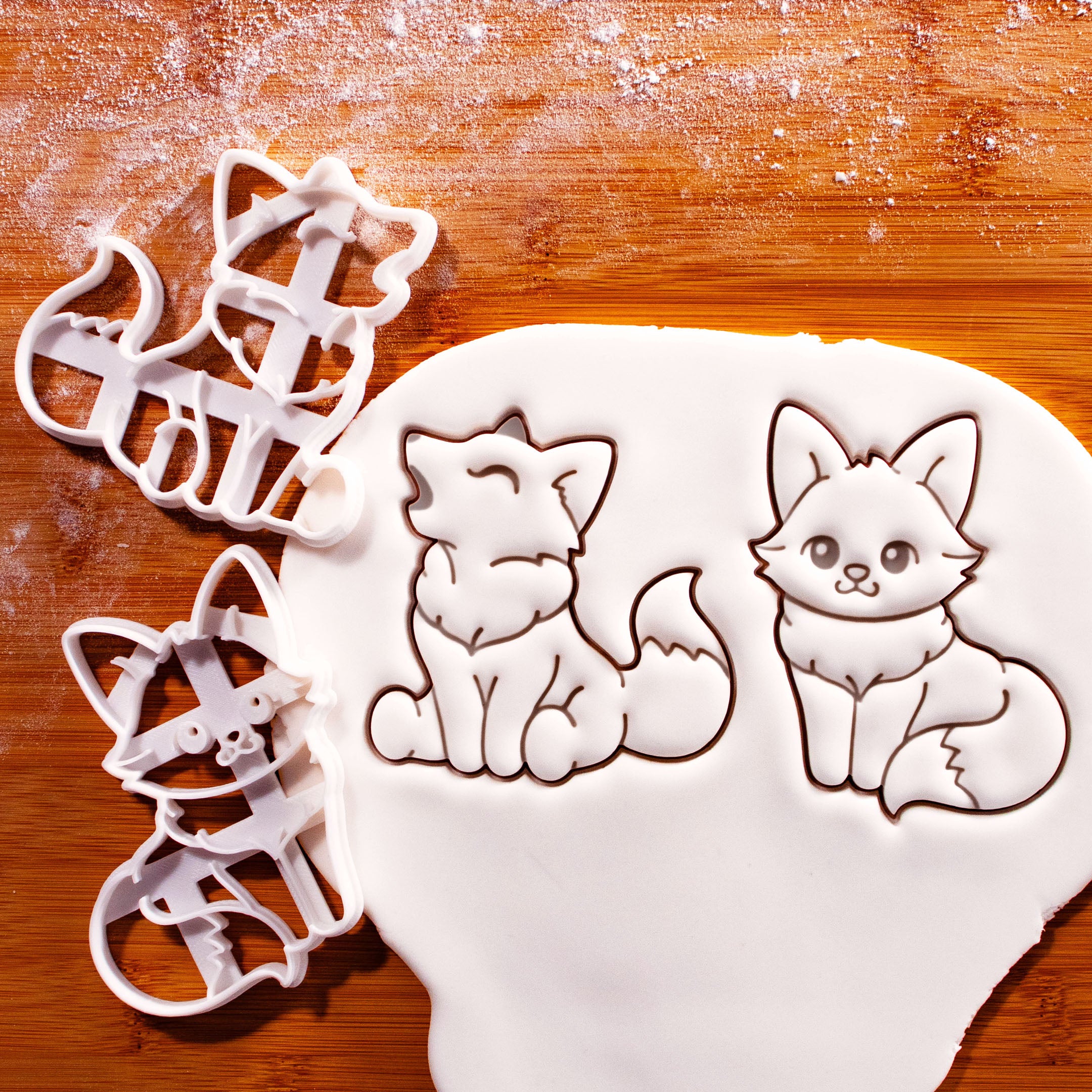 Cute Fox Set (2pcs)