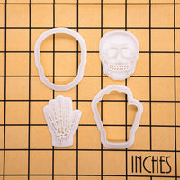 Skull & Hand Bones Mini Set