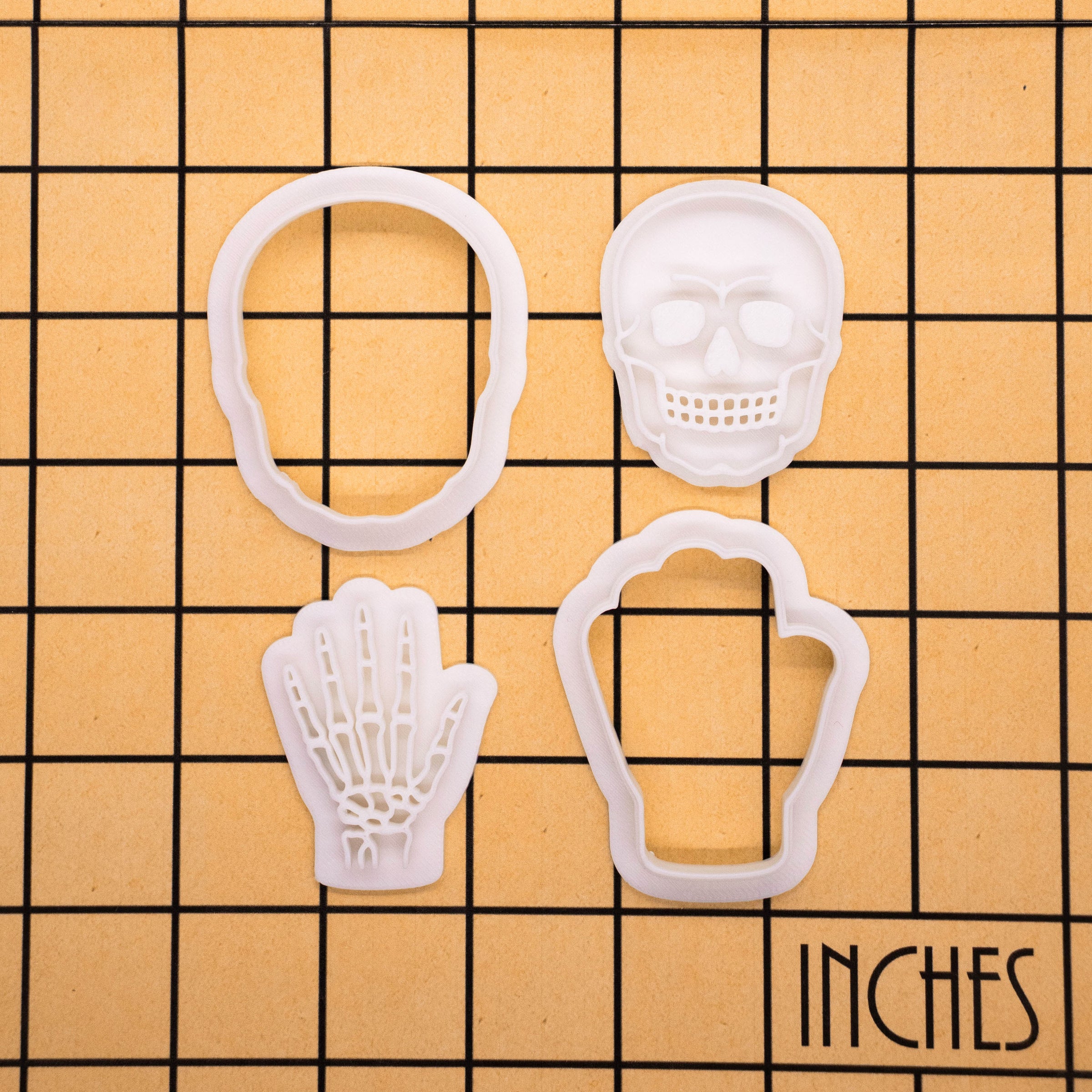 Skull & Hand Bones Mini Set