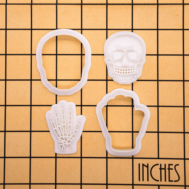 Skull & Hand Bones Mini Set
