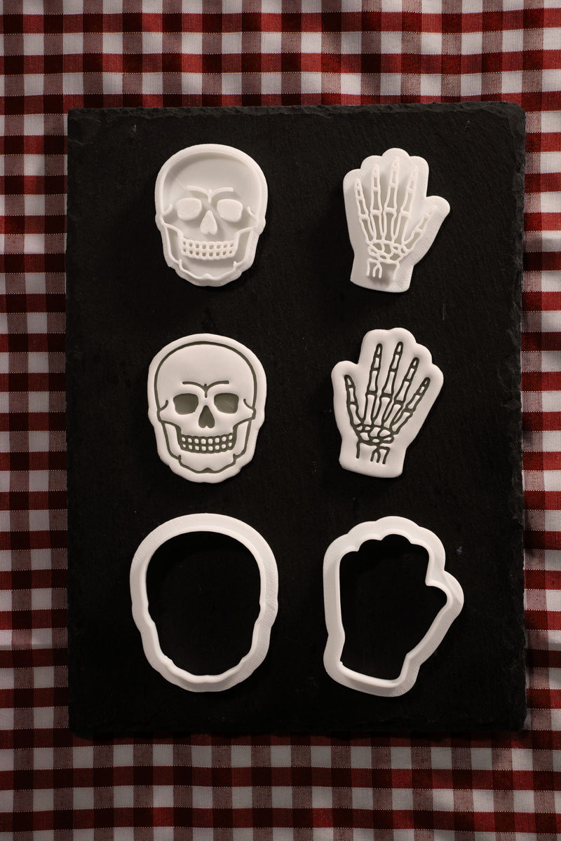 Skull & Hand Bones Mini Set