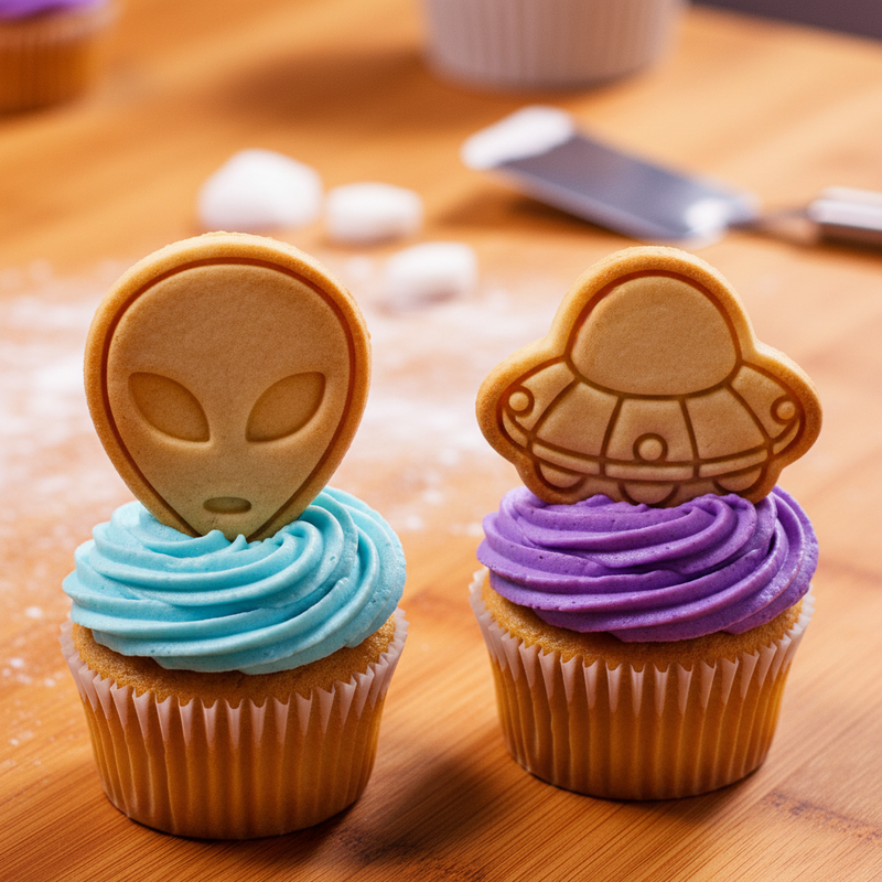 Alien & UFO Mini Set