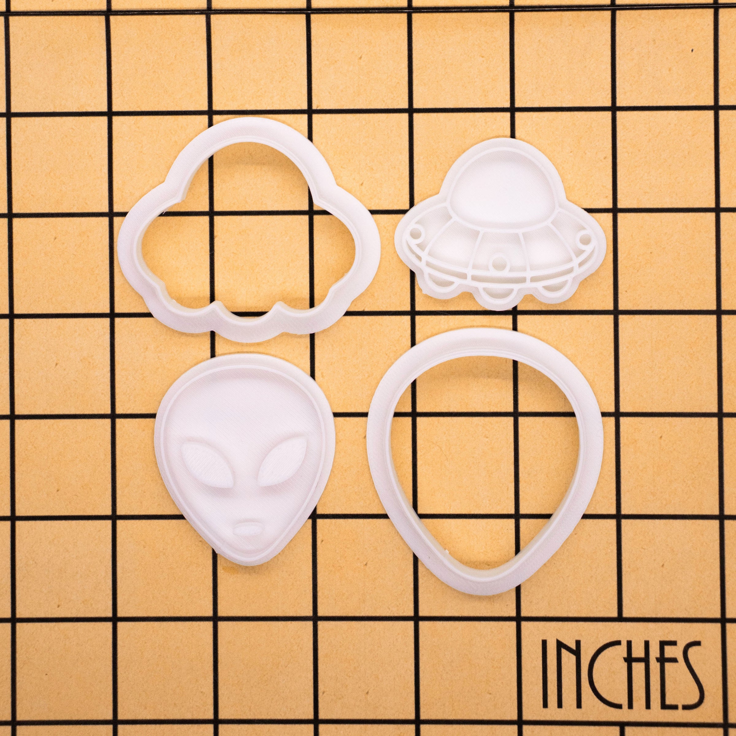 Alien & UFO Mini Set