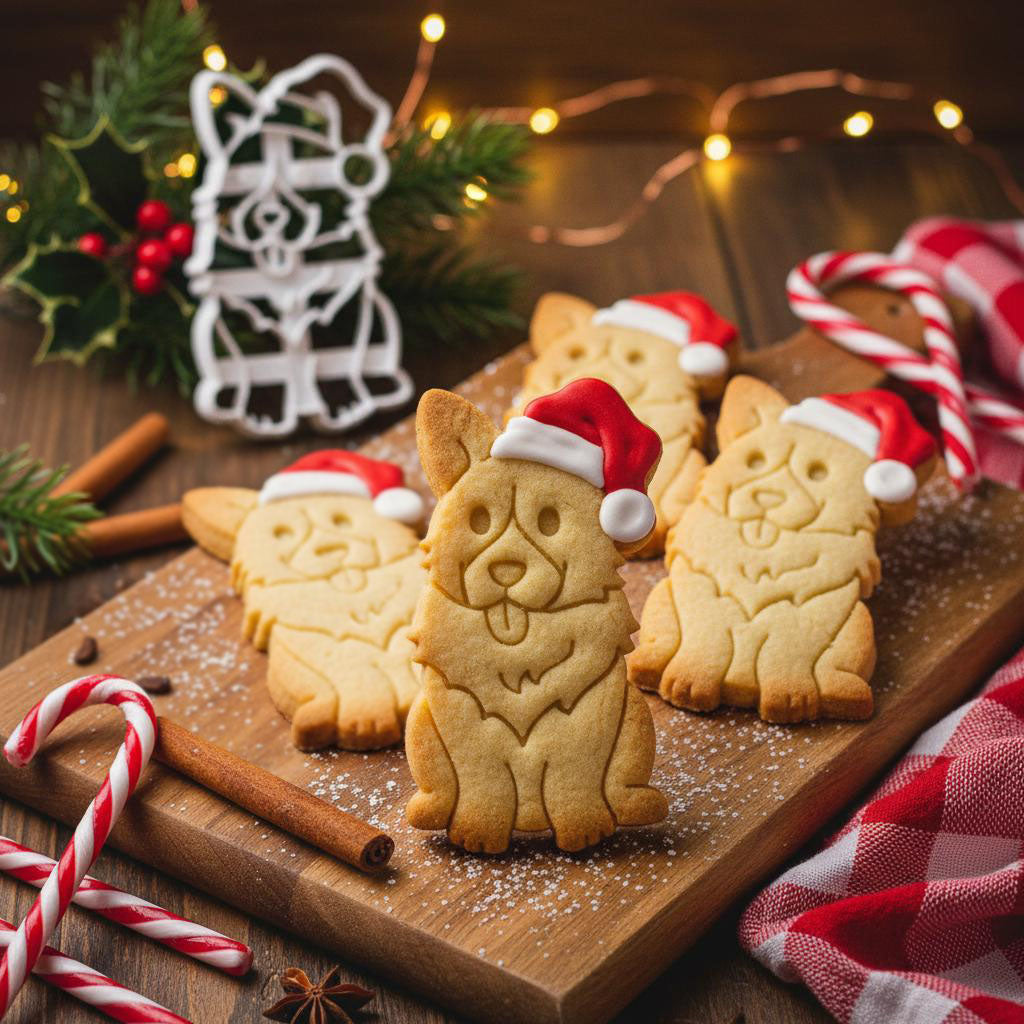 Santa Corgi Set (2pcs)