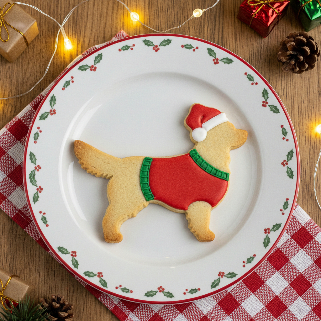 Santa Golden Retriever
