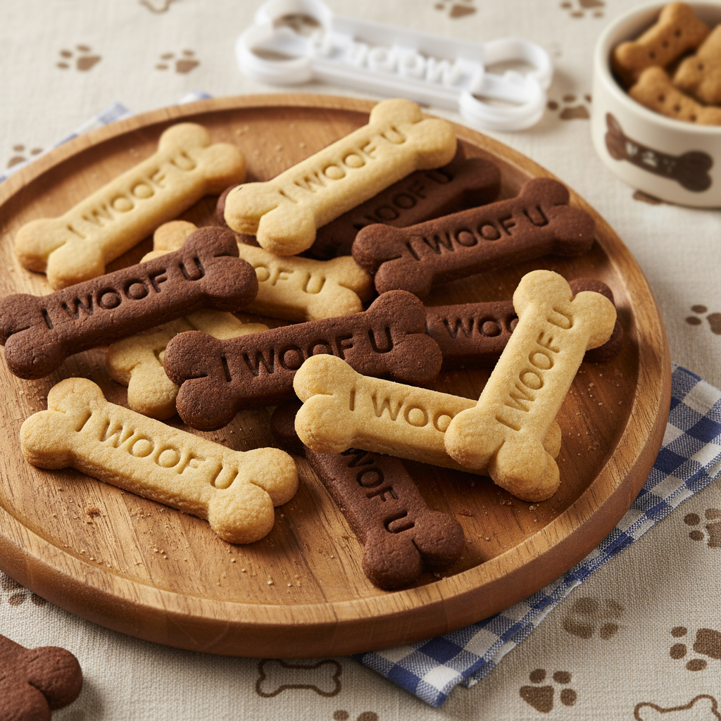 I WOOF U (9cm / 3.5")