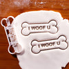 I WOOF U (9cm / 3.5")