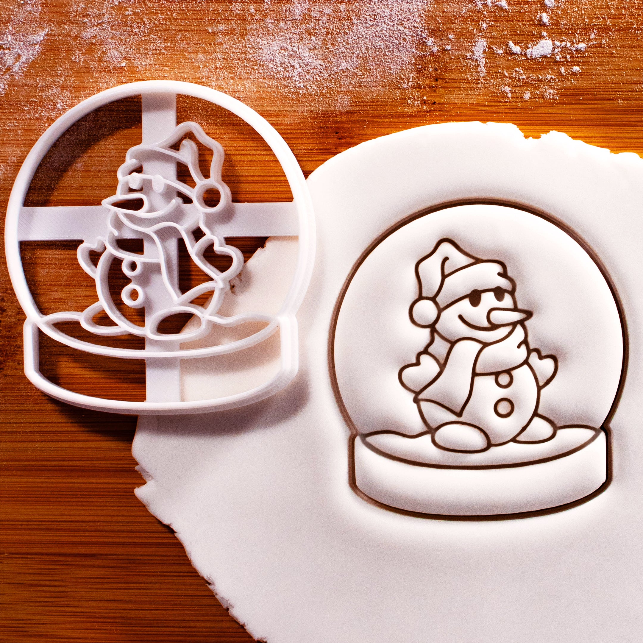Snowman in Snow Globe